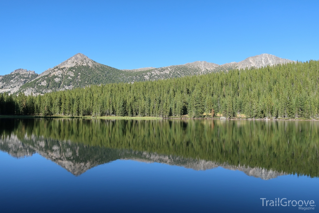 Backcountry Lake in the Pioneer Mountains