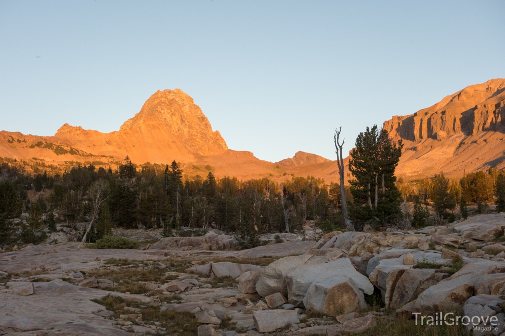 Grand Teton Backpacking: Backcountry Sunset