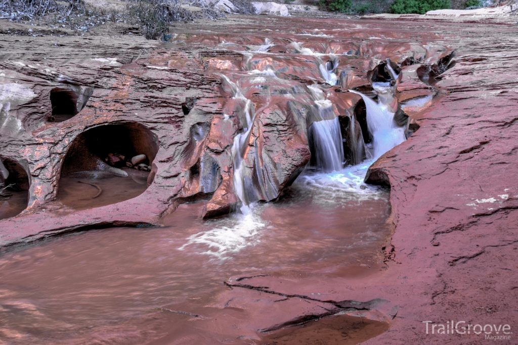 Stream in Coyote Gulch