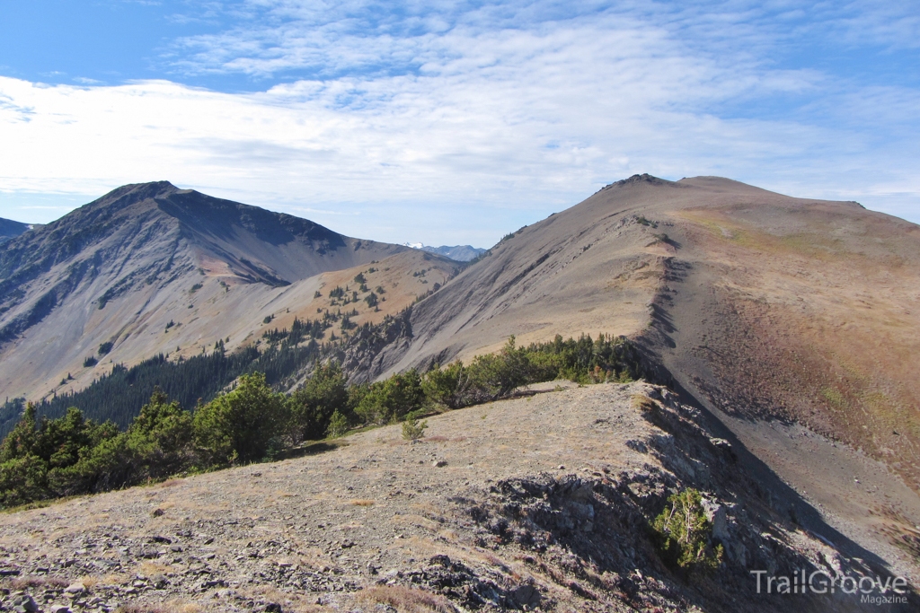 Hiking Gray Wolf Ridge