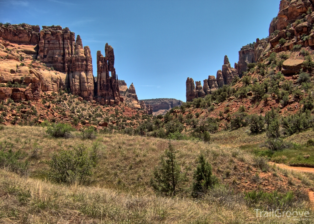 Hiking the Canyons of the Black Ridge Canyons Wilderness