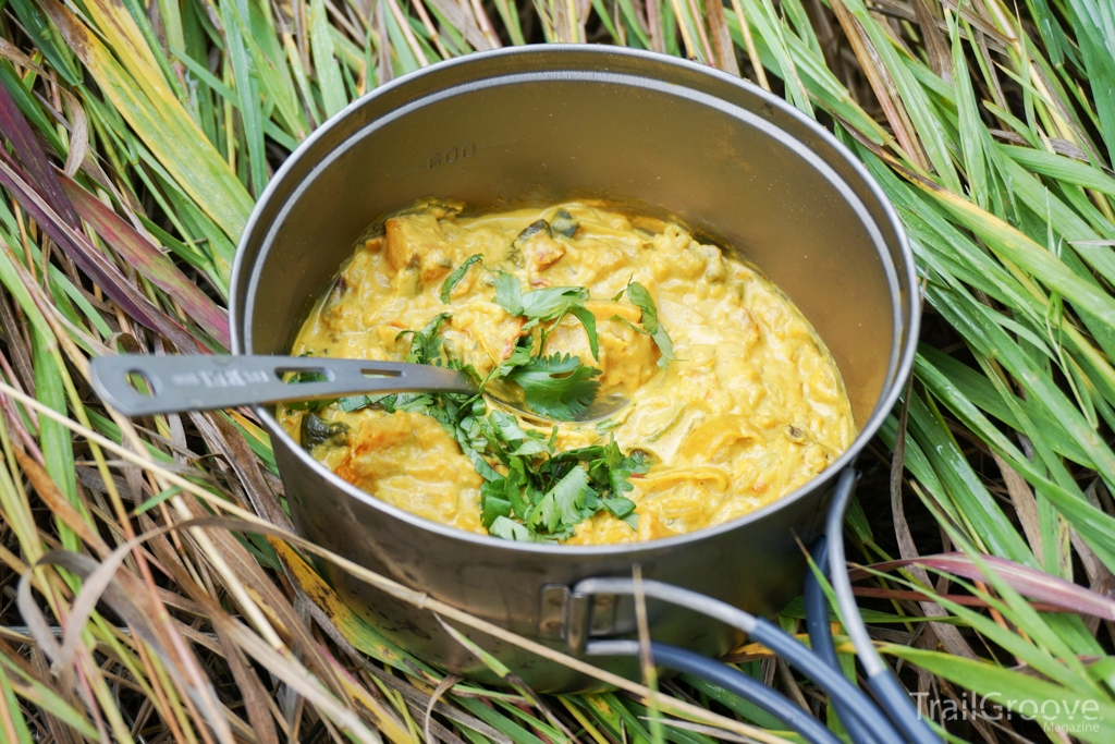 Backcountry Cuisine Pumpkin Curry Backpacking Recipe