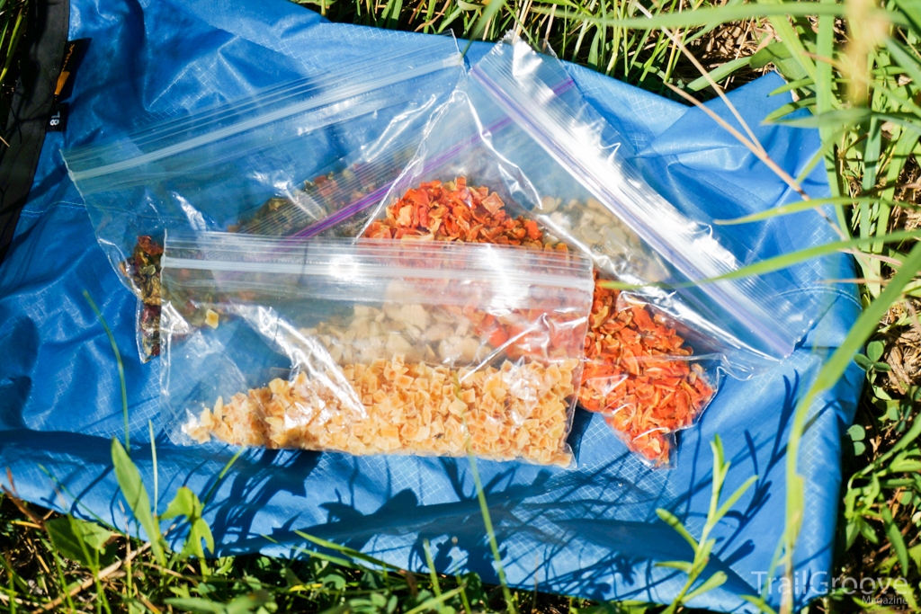 The Backpacking Food Bag: Core Food & Meal Ingredients