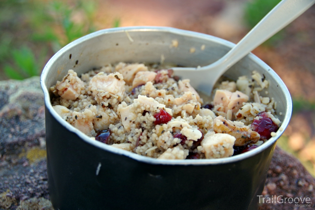 Savory Cranberry Nut Couscous Backpacking Recipe