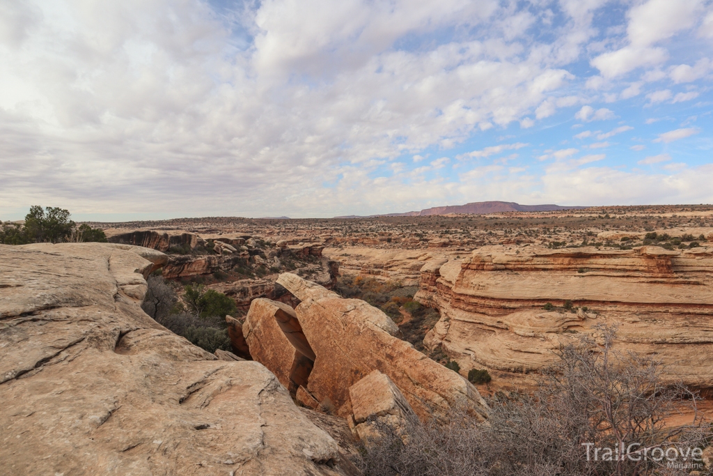 The descent into the canyon would be impossible without a CCC trail, built nearly a century ago.