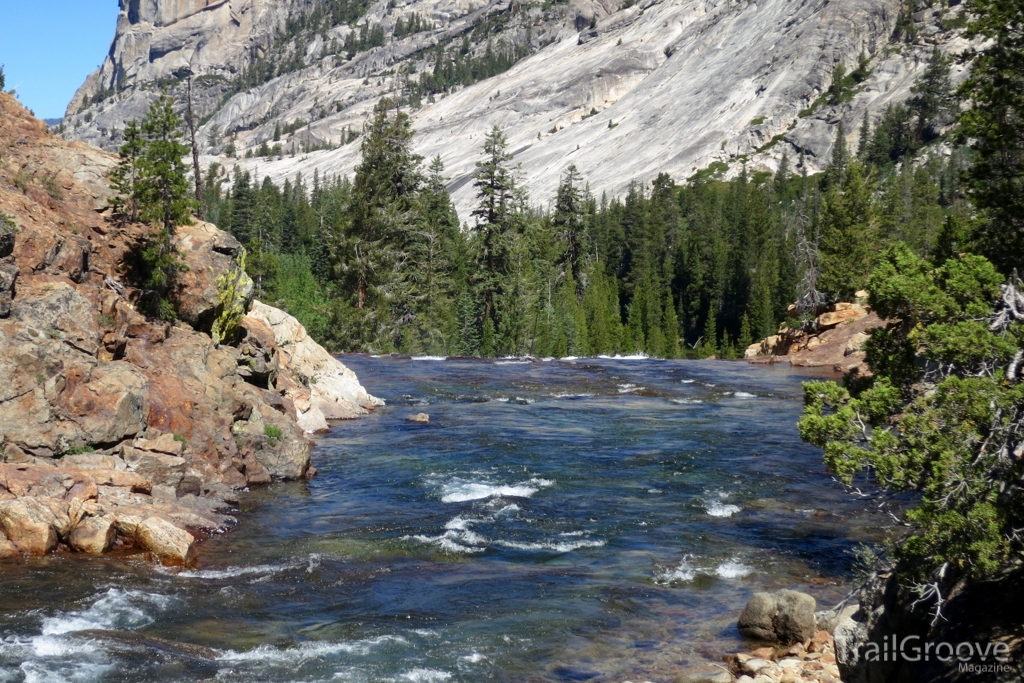 The Tuolumne River along the Pacific Crest Trail