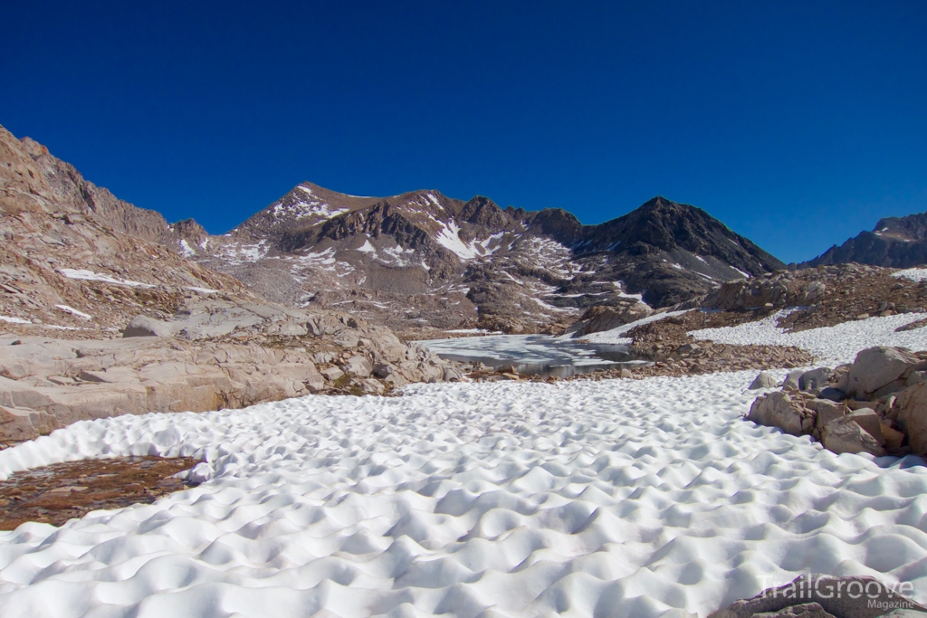 Snowfield on the PCT