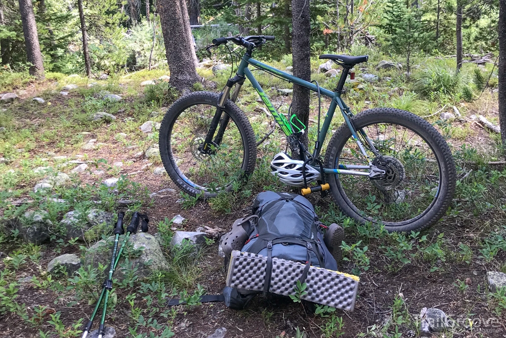 Biking to Trailheads to Start a Hike or Backpacking Trip