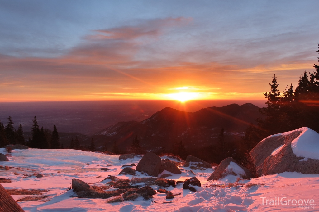 A-Frame View - Backpacking and Hiking Pikes Peak