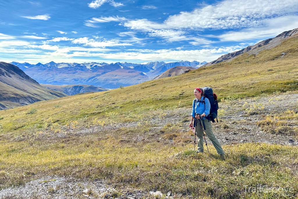 Hiking in Kluane National Park